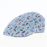 Casquette Plate Coton Surf Bleu Enfant - Traclet