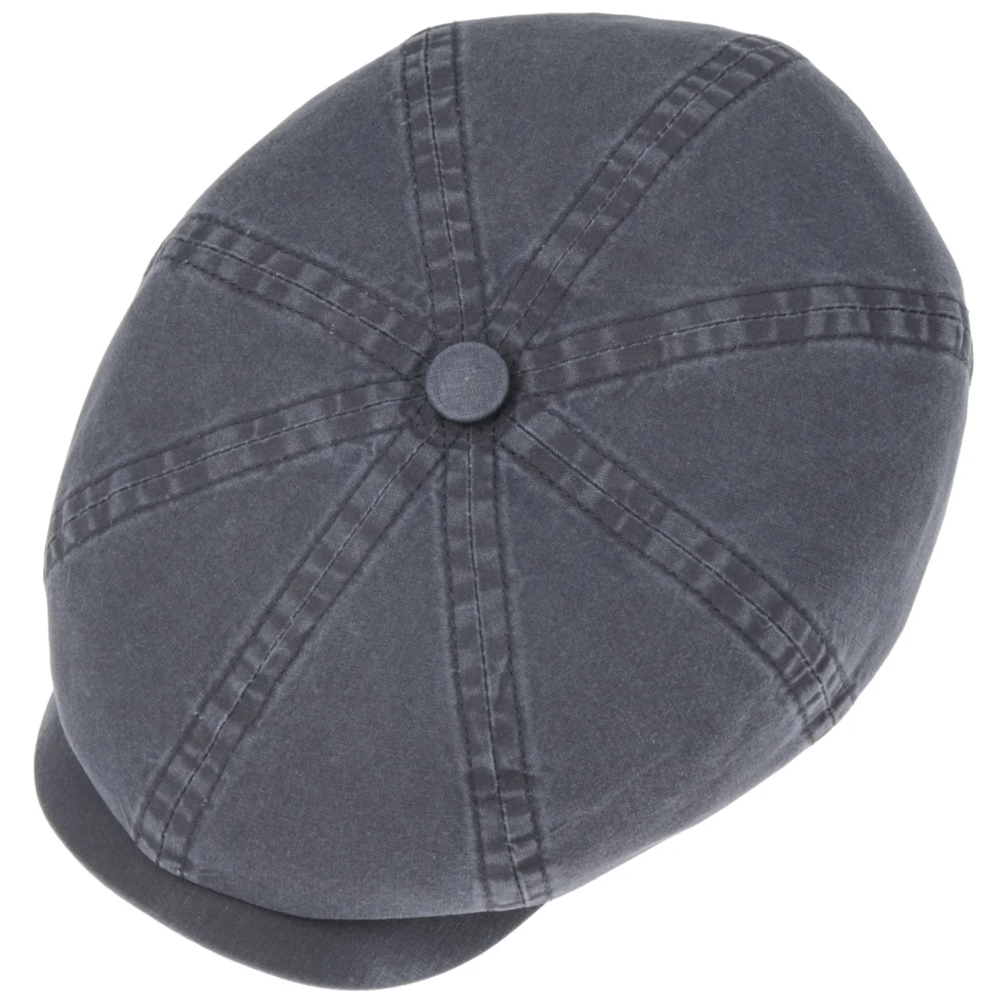 Casquette Hatteras coton biologique marine - Stetson Reference : 2533 | Chapellerie Traclet