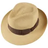 Chapeau Fedora Robbins Panama Marron - Stetson Reference : 12173 | Chapellerie Traclet