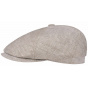 Casquette Brooklin Queens  Lin chevron beige Stetson