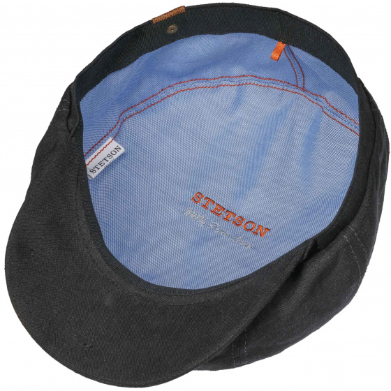 Casquette Hatteras Lin Noire - Stetson