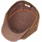 Burney leather hatteras cap - Stetson