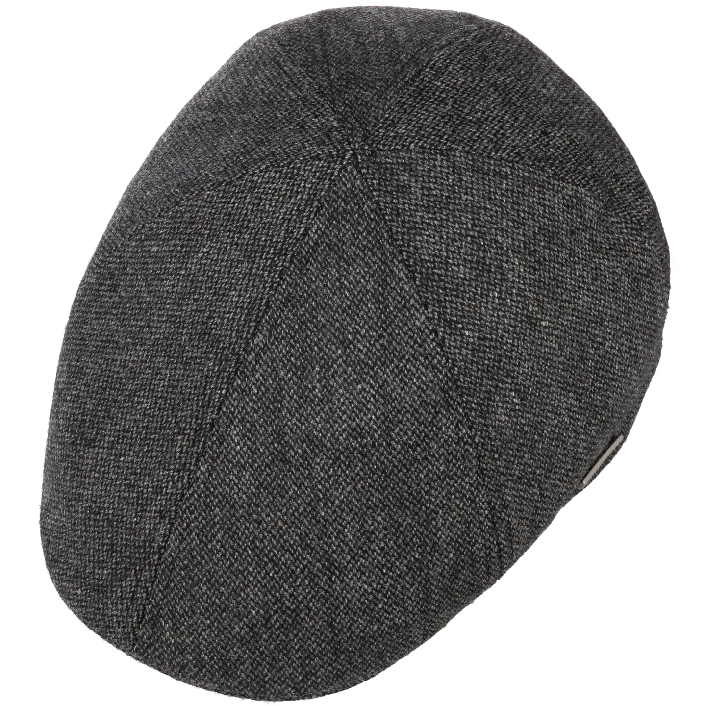 Casquette Bombée Orion Laine & Coton Gris Chiné - Stetson Reference : 12692 | Chapellerie Traclet