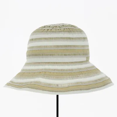 Chapeau Bob Scarpe Lin & Coton Beige - Traclet