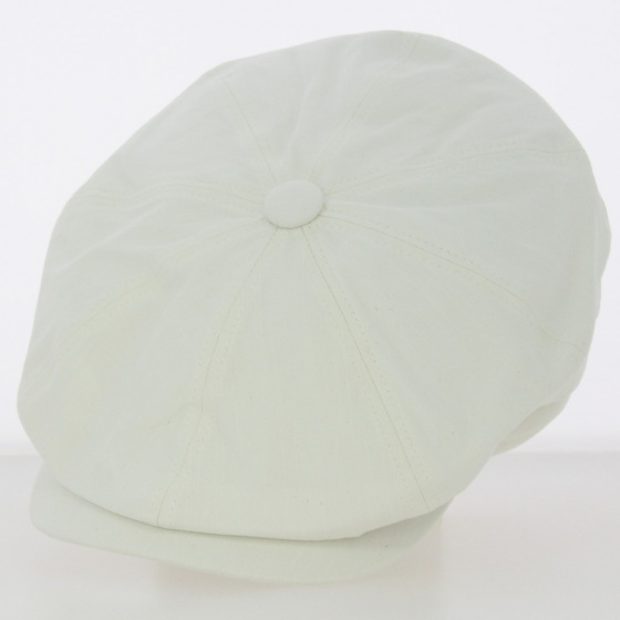 Hatteras White Cotton Cap - Traclet