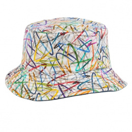 Blue Reversible Josh Bucket Hat - MTM