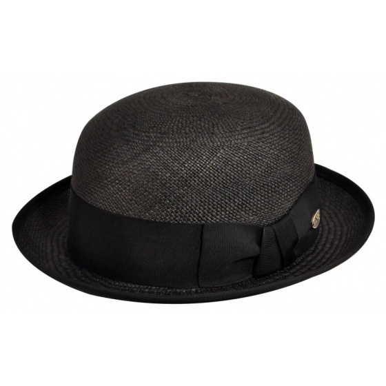 Chaplin Panama Black Bowler Hat - Bailey