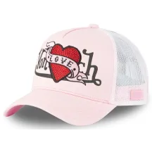 Women's Baseball Cap Love Pink - Von Dutch Reference: 17789| Chapellerie Traclet