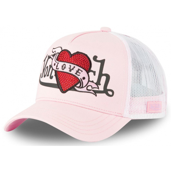 Casquette Femme Baseball Love Rose - Von Dutch