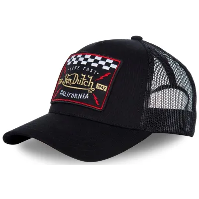 Baseball Cap Blacky Black - Von Dutch Reference: 17790| Chapellerie Traclet