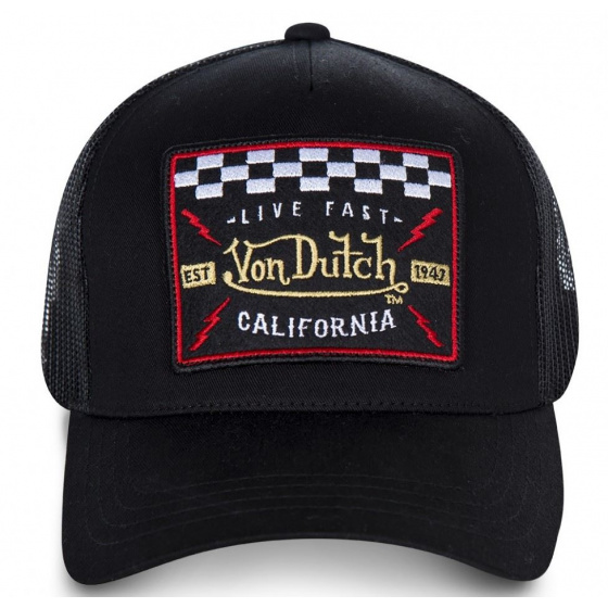 Casquette baseball Blacky Noire - Von Dutch Casquette baseball Blacky Noire - Von Dutch