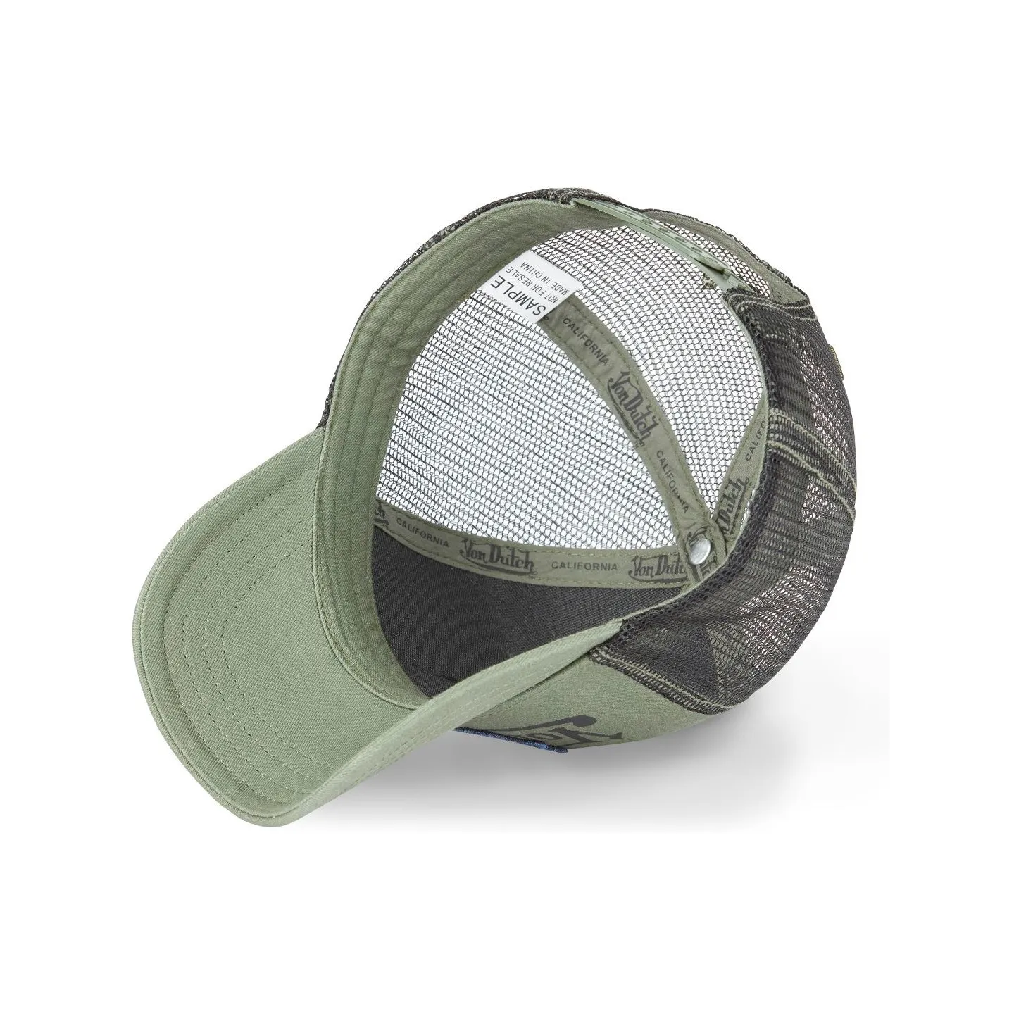 Casquette Baseball Bull Olive - Von Dutch Reference : 17793| Chapellerie Traclet