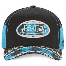 copy of Baseball Cap Trucker Sunset Blue & Yellow - Stetson