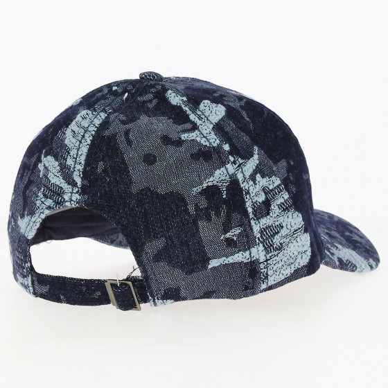 Jean Destroy Baseball Cap Navy - Traclet