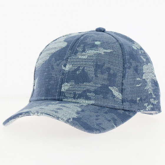 Jean Destroy Baseball Cap Light Blue - Traclet