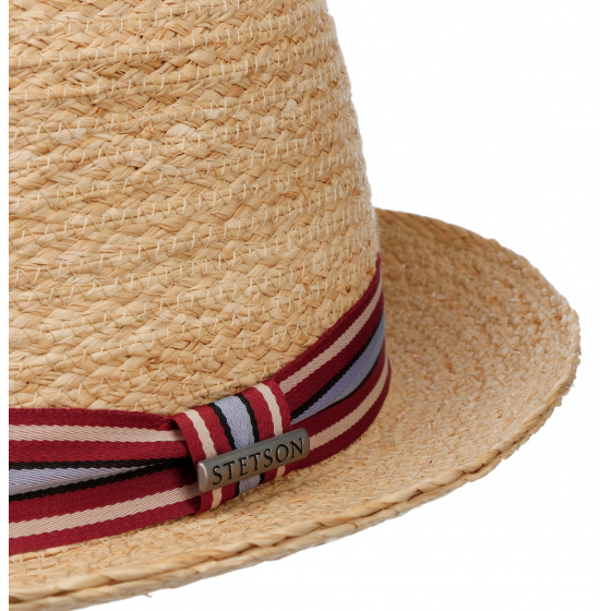 Natural Straw Open Road Porkpie Hat - Stetson