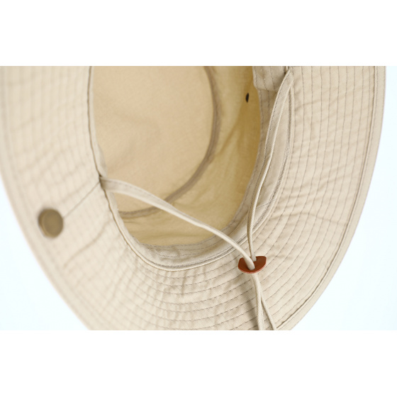 Chapeau Bob Coton Beige - Traclet