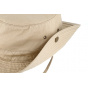 Beige Cotton Bucket Hat - Fiebig