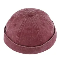 Bonnet Docker Lelio Coton Bordeaux - Traclet