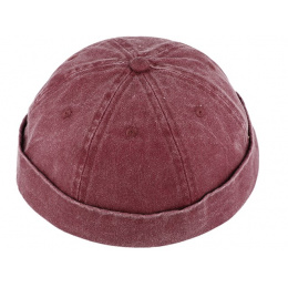 Docker Lelio Bonnet Bordeaux Cotton - Traclet