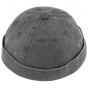 Docker Lelio Cotton Beanie Black - Traclet