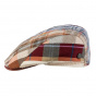 Casquette plate Patchwork Pino Bordeaux - MTM