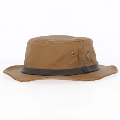 Chapeau Kirwee Cuir Mouton Taupe - Aussie Apparel