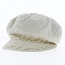 Casquette Gavroche Beige Coton - Traclet