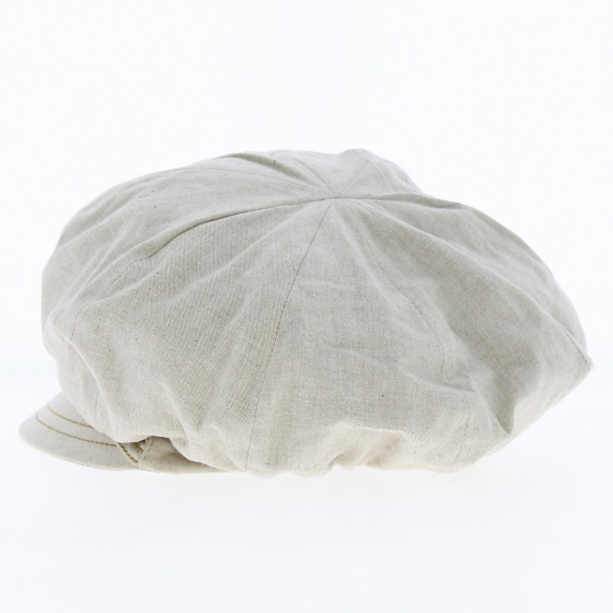 Gavroche Beige Cotton Cap - Traclet
