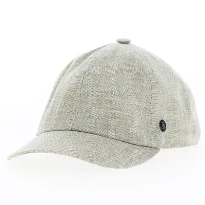 Casquette Baseball Chevrons Lin Beige - City Sport