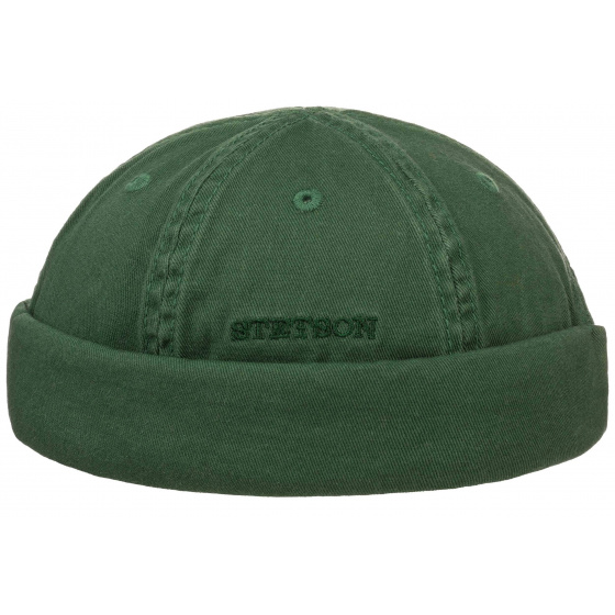 Bonnet Docker Ocala Coton Green - Stetson