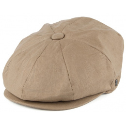 Hatteras Manhattan Linen Cap Camel - Jaxon