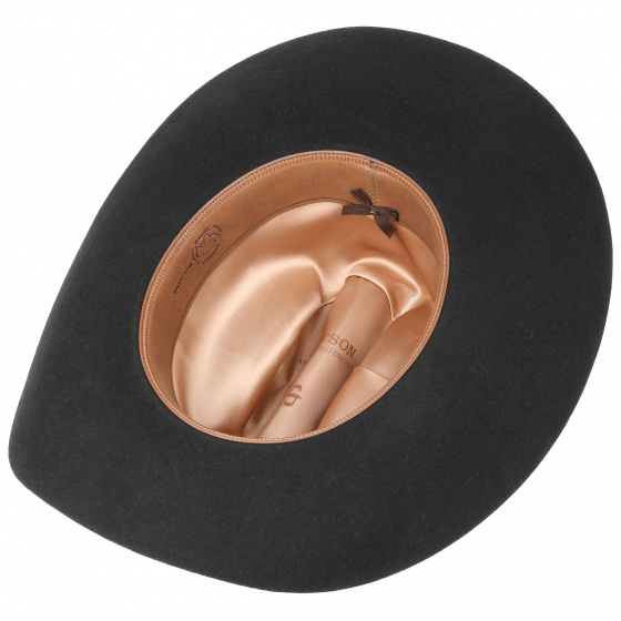 authentic stetson hat interior