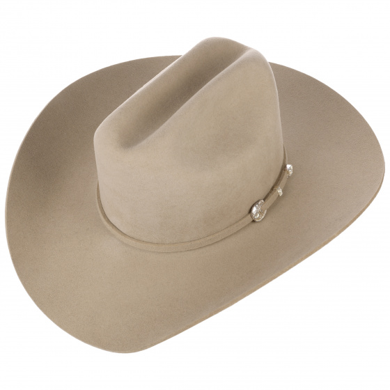 Stetson Corral Cattleman Buffalo 4X Cowboy Hat - Beige