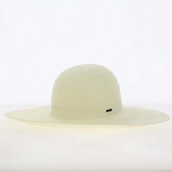 Natural Straw Janae Wide-Brimmed Capeline - Brixton Natural Straw Janae Wide-Brimmed Capeline - Brixton