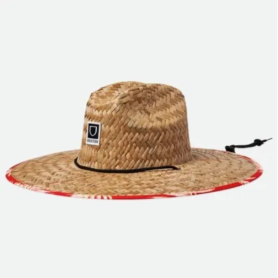 Traveller Alpha Square Palm Straw Hat - Brixton