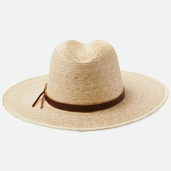Natural Straw Field Proper Hat - Brixton