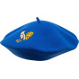 King Blue Basque Rugby Supporter Beret - Traclet