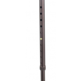 Aluminium adjustable cane with wooden handle - Fayet