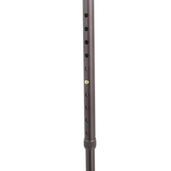 Adjustable Aluminum Cane with Wooden Handle - Fayet Adjustable Aluminum Cane with Wooden Handle - Fayet