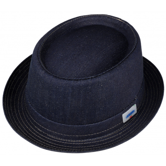 Chapeau Porkpie Pawling Coton - Stetson Chapeau Porkpie Pawling Coton - Stetson