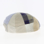 Beige Linen Patchwork Camisole Cap - Traclet
