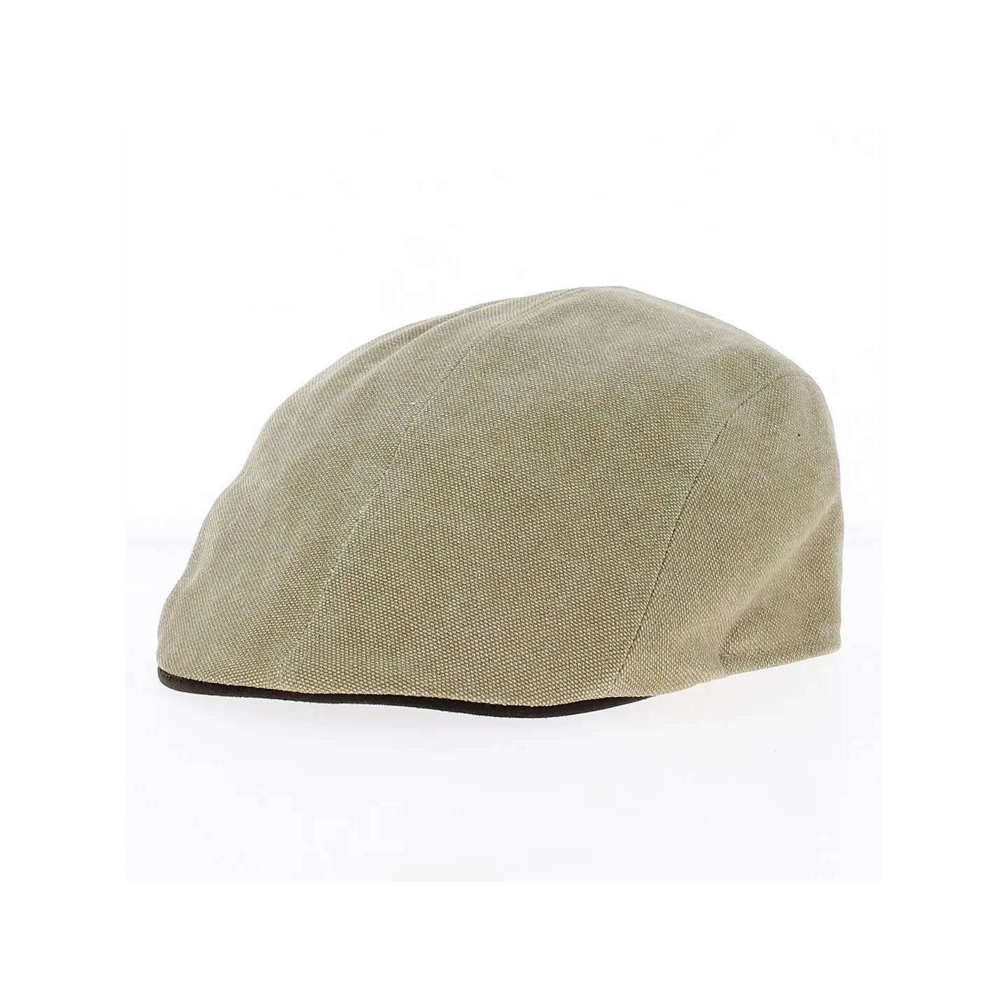 Beige cotton flat cap - Traclet