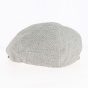 Beige Cotton Oxford Cap with button - Traclet