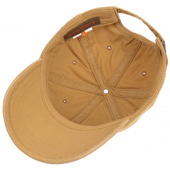 Casquette Baseball Rector Camel UPF 40+ - Stetson