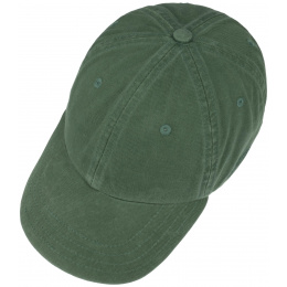 Rector Green Cotton Cap - Stetson