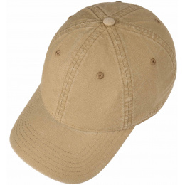 Casquette Baseball Ducor Coton Camel - Stetson