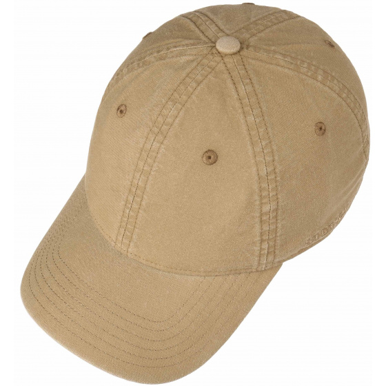 Ducor Cotton Baseball Cap Camel - Stetson Ducor Cotton Baseball Cap Camel - Stetson
