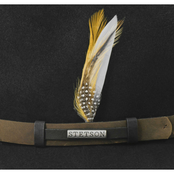 Chapeau Traveller Sardis Noir - Stetson Chapeau Traveller Sardis Noir - Stetson