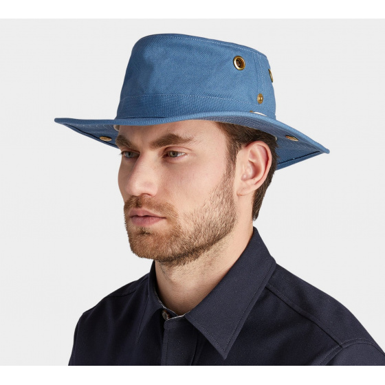 Chapeau Traveller T3 Coton Bleu Ciel - Tilley Chapeau Traveller T3 Coton Bleu Ciel - Tilley